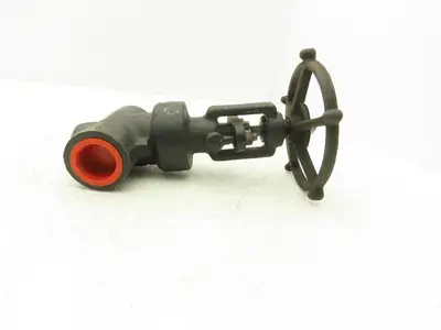 R-P&C FWB80-D Globe Valve Forged Steel 1" NPT Rising Stem
