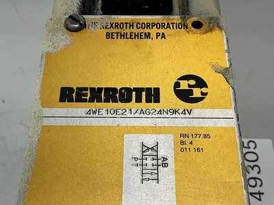 USED REXROTH 4WE10E21/AG24N9K4V