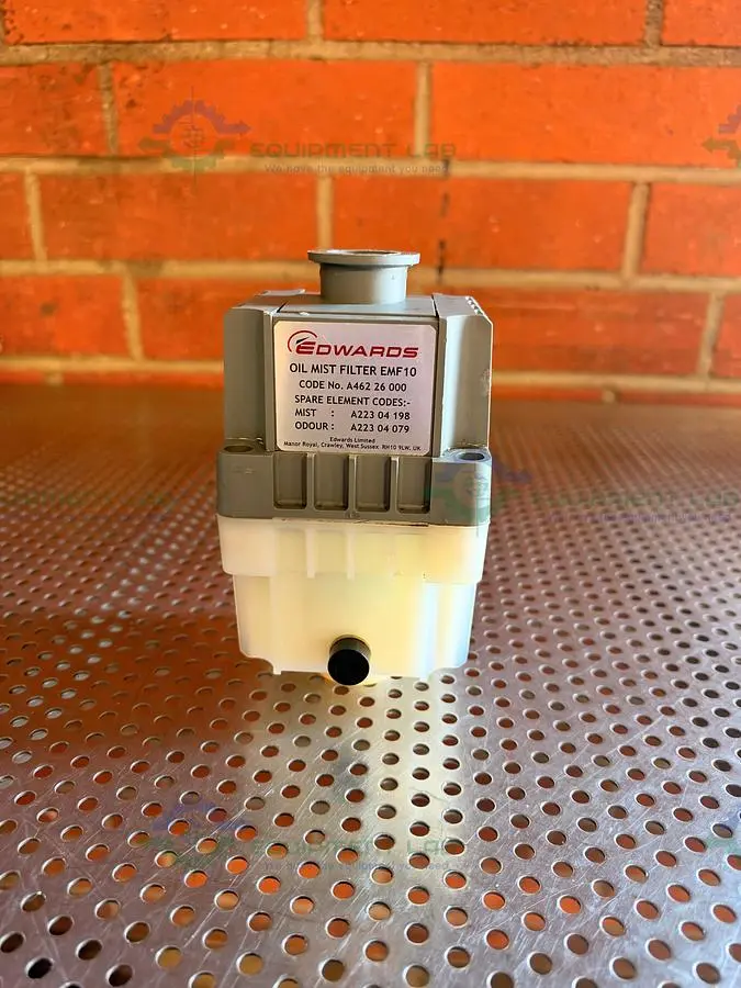 Used EDWARDS EMF10 OIL MIST FILTER EXHAUST FOR VACUUM PUMPS Pumps California US | Equipment Lab #1517839
