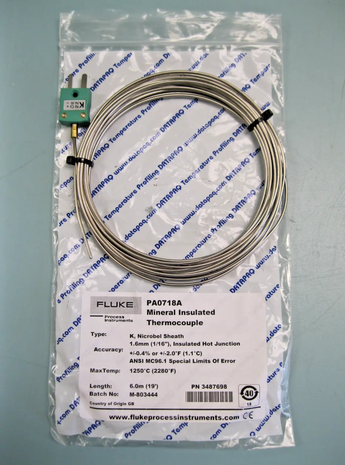 NEW Fluke DataPaq PA0718A