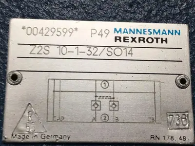 USED MANNESMANN REXROTH Z2S10132SO14