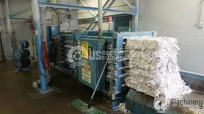 Used MAREN TWO 203-103 HORIZONTAL AUTO TIE BALERS Balers Ohio US | US Recycling Equipment #1354935
