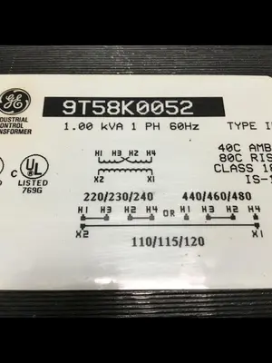 USED GENERAL ELECTRIC / GE 9T58K0052