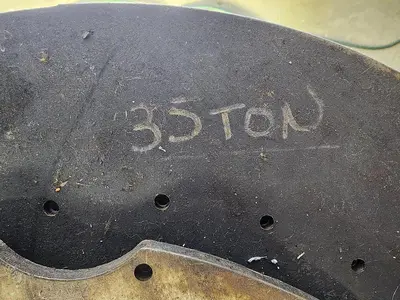 35 Ton Bliss Brake Plates