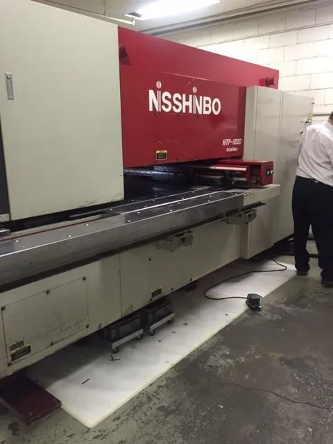 Used 1998 NISSHINBO MAP-1000 Turret Punches California US | Machinery Network #470425