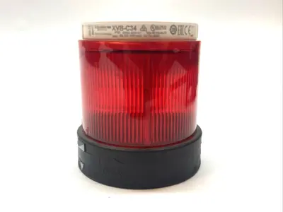 USED SCHNEIDER ELECTRIC HARMONY MULTICOLOR 3 STACK INDICATOR LIGHT TOWER