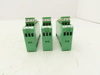 Phoenix Contact PSR-SCF-24UC/URM/2X21 Coupling Relay 24V 250VAC 5A Lot of 3