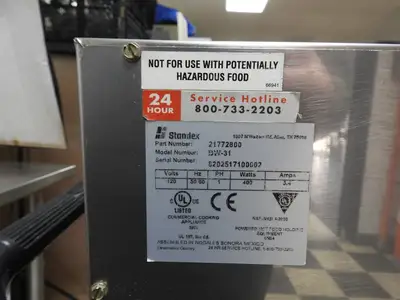 Used APW Wyott Used APW BW-31 Humidified Hot Dog Bun Warmer with (72) Bun Capacity, 120v Heating Cabinets Illinois US | Falcon Restaurant Supply #1376541