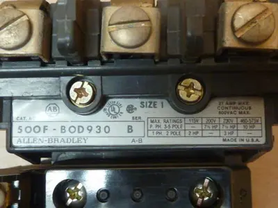 USED ALLEN BRADLEY 500F-BOD930 SER B