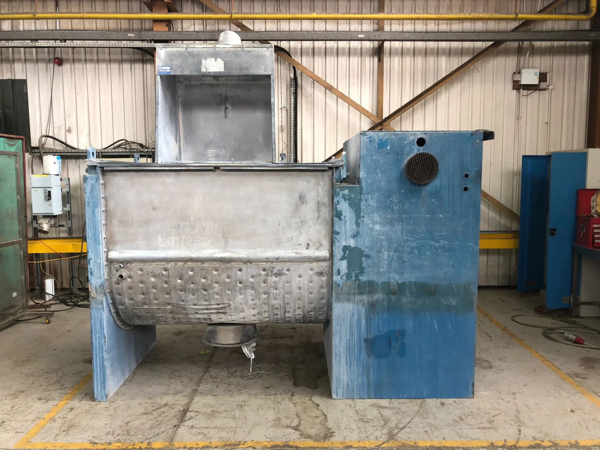 1,950 Litre Stainless Steel Jacketed Ribbon Blender