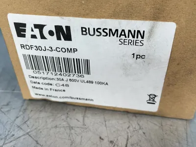 Used EATON BUSSMANN RDF30J3COMP Disconnects Ohio US | HGR 24 #1084860
