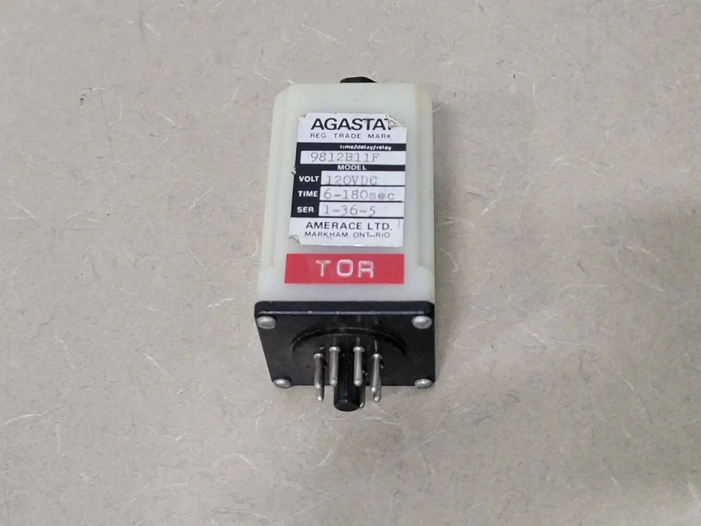 USED AGASTAT 9812B11F
