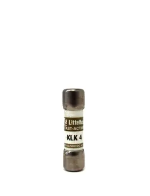 LOT OF 10 NEW LITTELFUSE KLK-4 FUSES KLK4