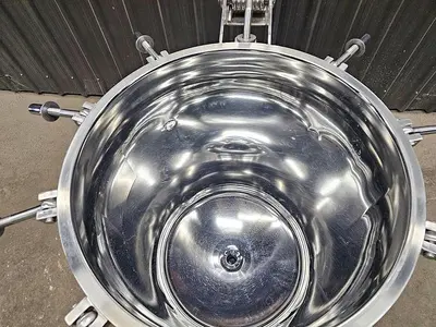 Used Feldmeier 60 Gallon Tank (Vessel), 316L Stainless Steel, Full Vacuum