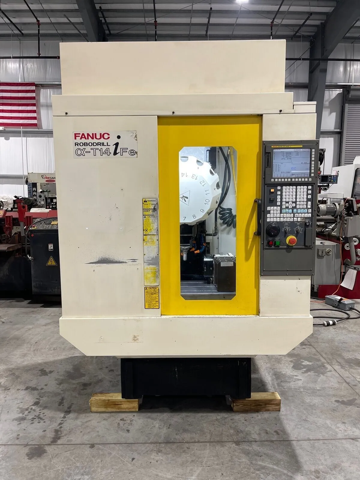 USED 2008 FANUC ROBODRILL A-T14iFe