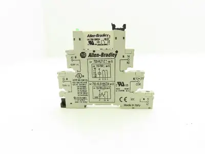 Allen Bradley 700-HLS11Z24 GP Terminal Block Relay Mechanical 24VDC Lot of 9