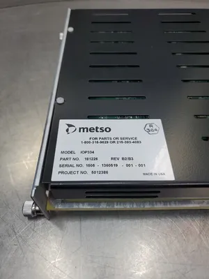 METSO IOP334 REV B2/B3 24V ISOLATED AC/DC DIGITAL INPUT MODULE 3F-4