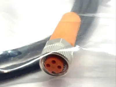 New | in-Stock IFM Effector Sensor Connection Cable 1m 50VAC 6VDC 3A Cable & Wire Michigan US | Maverick Industrial Sales #1391107