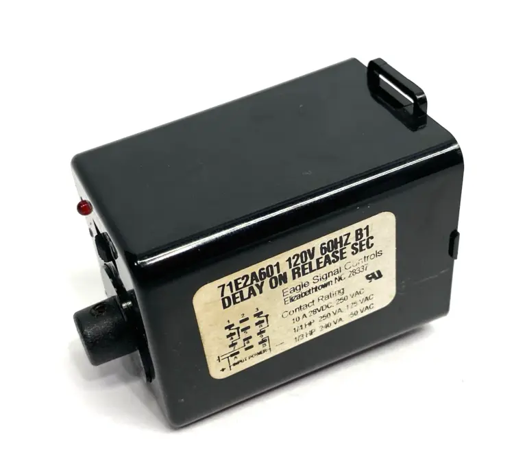Used DANAHER, EAGLE SIGNAL TIME DELAY RELAY, MULTI-RANGE; 120VAC Relays & Switches Michigan US | Maverick Industrial Sales #1090054