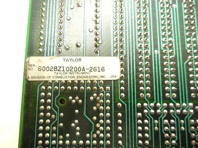 USED ABB TAYLOR 6002BZ10200A MEMORY BOARD 6002BZ10200A-2616