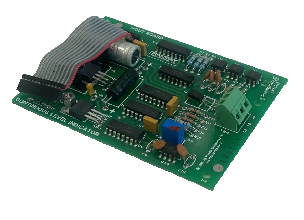 USED RAMSEY TECHNOLOGIES C07106A-E013 I-OUT BOARD REV. B C07106AE013