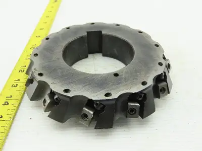 Dijet MSM6.612-10550 6-5/8" Indexable Face Shell Mill Cutter 3" Arbor 12 Flute