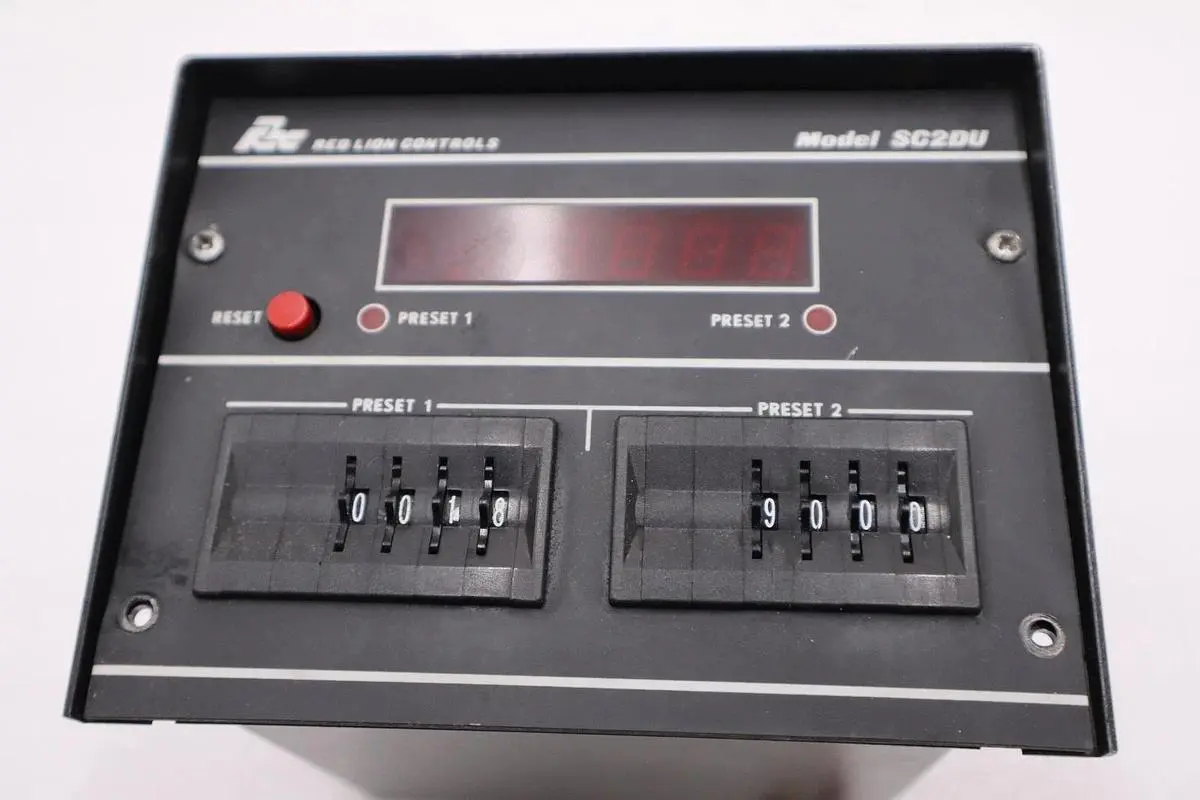 Red Lion Controls SC2DU Preset-Able Counter STOCK 3488A