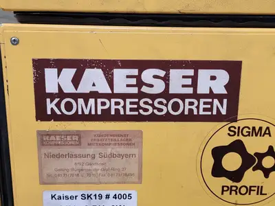 USED 1991 KAESER SK19