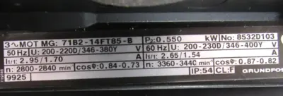 NEW GRUNDFOS SPK2-8-AMA-CVUV PUMP SPK28AMACVUV