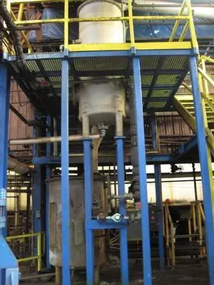 74" x .375" x 55,000 Lbs. Hydrochloric Push Pull Pickle Line (Used)
