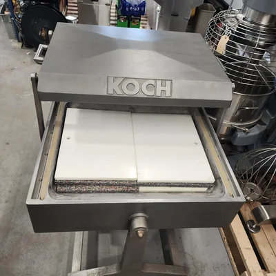 KOCH Ultravac Double Chamber Vacuum sealer Model 2000 B Ser.# 1172 240V 60Hz 20amp # 1587