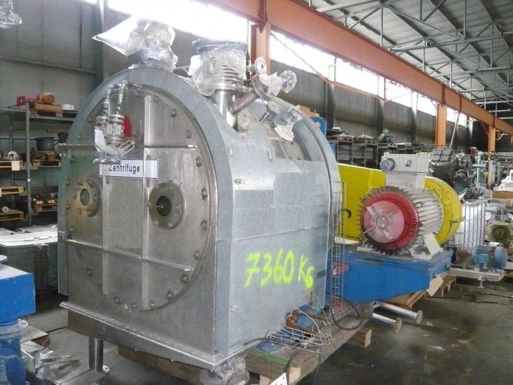(2) Siebtechnik Tema H-1000 Conturbex centrifuges, 316SS.