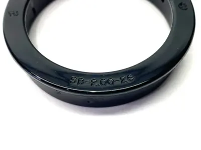 New | in-Stock Heyco Black Nylon Snap Bushing 2" OD 1-3/4" ID LOT OF 68 Electrical Fittings Michigan US | Maverick Industrial Sales #1397662