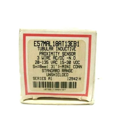 NEW CUTLER HAMMER E57MAL18AT13EB1 PROXIMITY SENSOR SER.A1