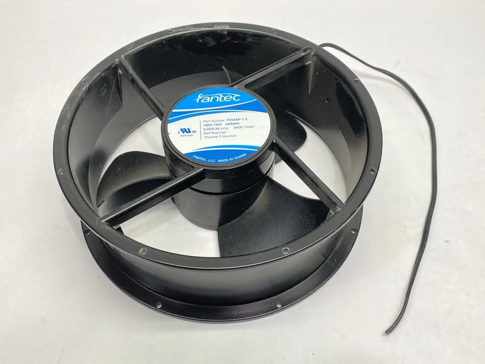 USED FANTEC THERMAL MANAGEMENT AC FAN 0.22/0.24A 100-120V 34/37W