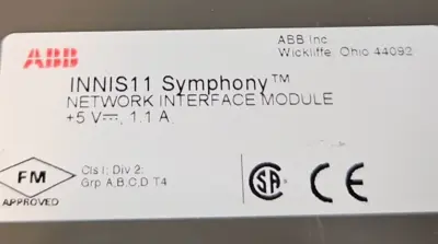 ABB Bailey INNIS11 Symphony Network Interface Module Loc3D17