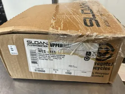 New | in-Stock SLOAN WES-111 Pump & Valve Parts Ohio US | Surplus Asset Holdings #1553659