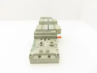 Numatics 219-828 G3 Manifold Assembly 16-Station 8-Valve w/Communication Sub-Bus