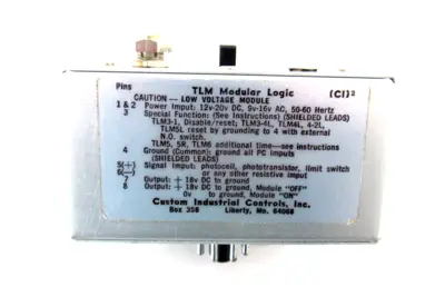 NEW CUSTOM INDUSTRIAL CONTROLS TLM 3 MODULAR LOGIC
