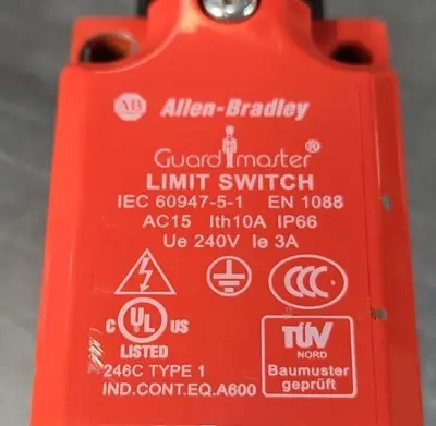 USED Allen-Bradley 440P-MRRB22E /A GuardMaster Limit Switch