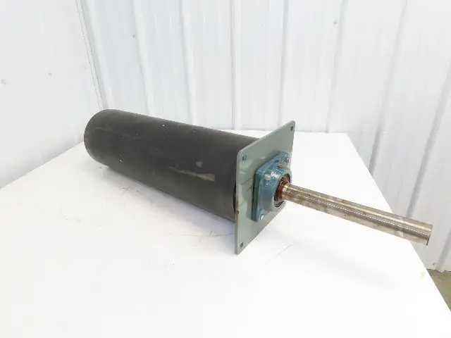 Hytrol 8"x 26.5" Center Drive Pulley for 30" Conveyor 1-11/16" x 1.5" Ext Shaft
