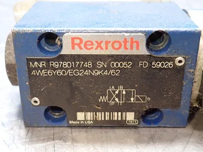 New | in-Stock REXROTH R978017748 Valves/Fittings | HGR 24 #733208
