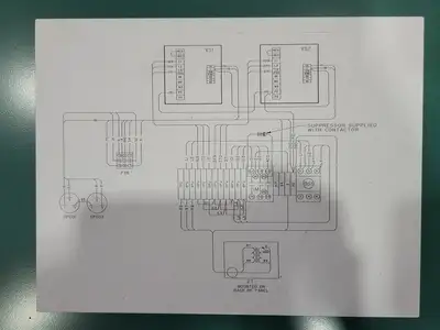 Control Panel w/ 2.0 KVA Transformer 9TB1B0156, 40A, 600V Disconnect Switch
