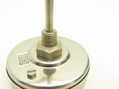 Reotemp AA/04/04/F43 Thermometer 4" Stem 1/4" NPT 3" Back 0-200° F Lot of 6