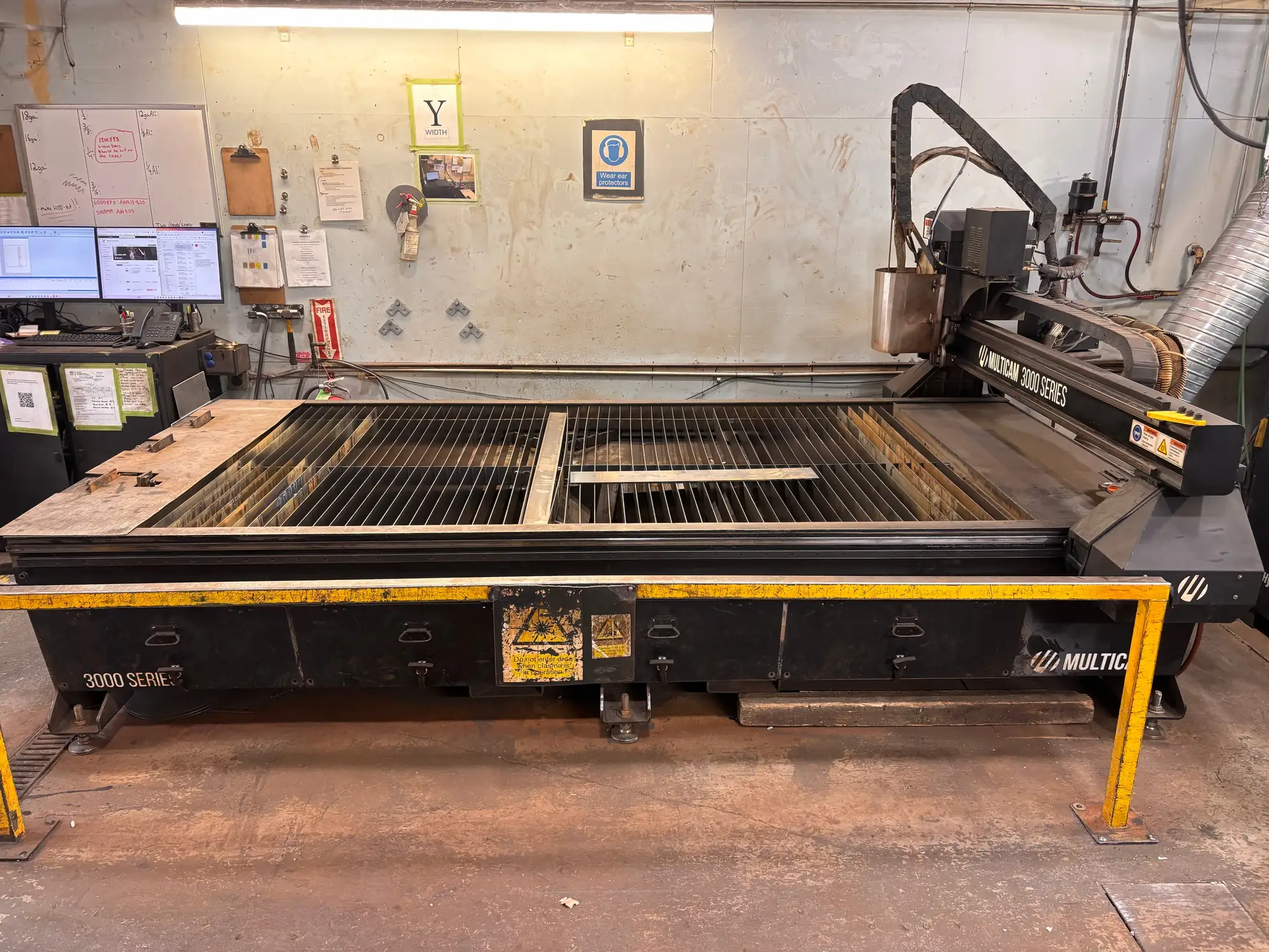 Used 2018 MULTICAM 3000 SERIES CNC Routers Ontario CA | Brennan Machinery #1411663