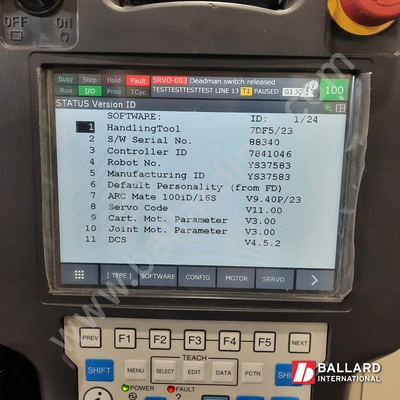 FANUC M-10iD/16S Robot System w/ R30iB Plus Controller