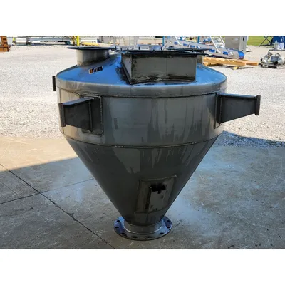 Used 48" dia. Stainless Steel Storage Bin / Hopper – 18 Cu/Ft