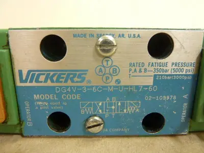 USED VICKERS DG4V-3-6C-M-U-HL7-60