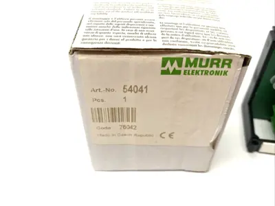 New | in-Stock Murrelektronik Interface Terminal Mod SV-SUB D 15 .-KL FOR SIGNAL TRANSFER PLC Input & Output Michigan US | Maverick Industrial Sales #1473941