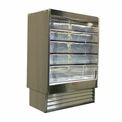 Howard-McCray 75" Vertical Open Air Cooler w/ (5) Levels, 115/208-230v/1ph (SC-OD35E-6-S-LED)